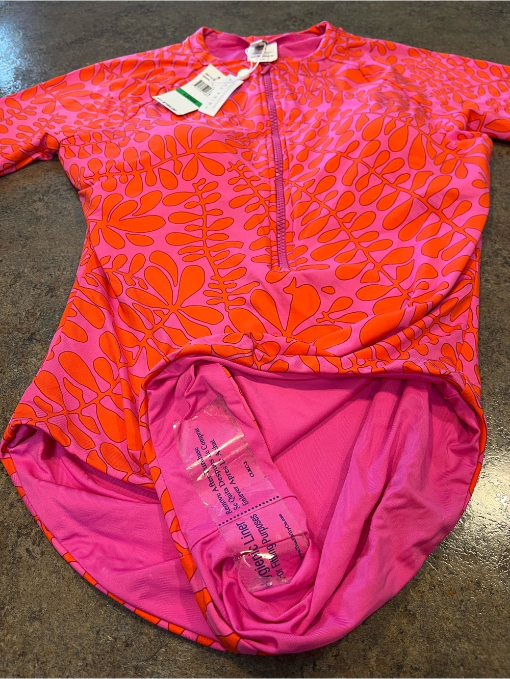 Trina Turk Trellis Paddle Board One-Piece, size L, NWT - Picture 6 of 10